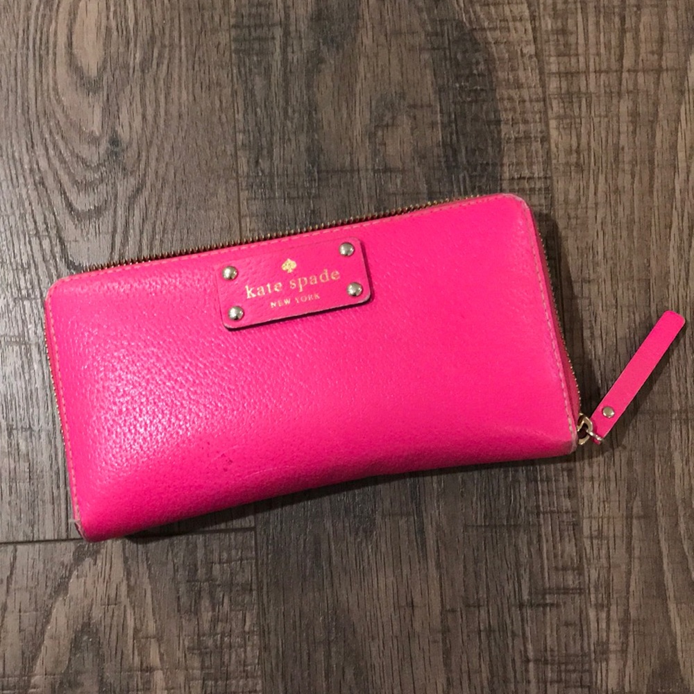 Kate Spade Hot Pink Wallet!
